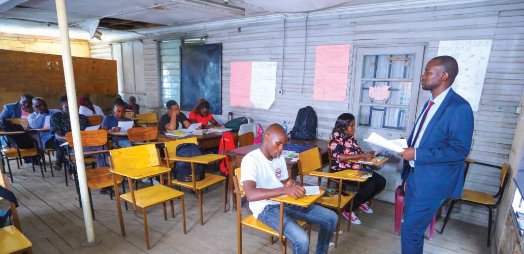 This centre offers adult learners a second chance, and many are taking it